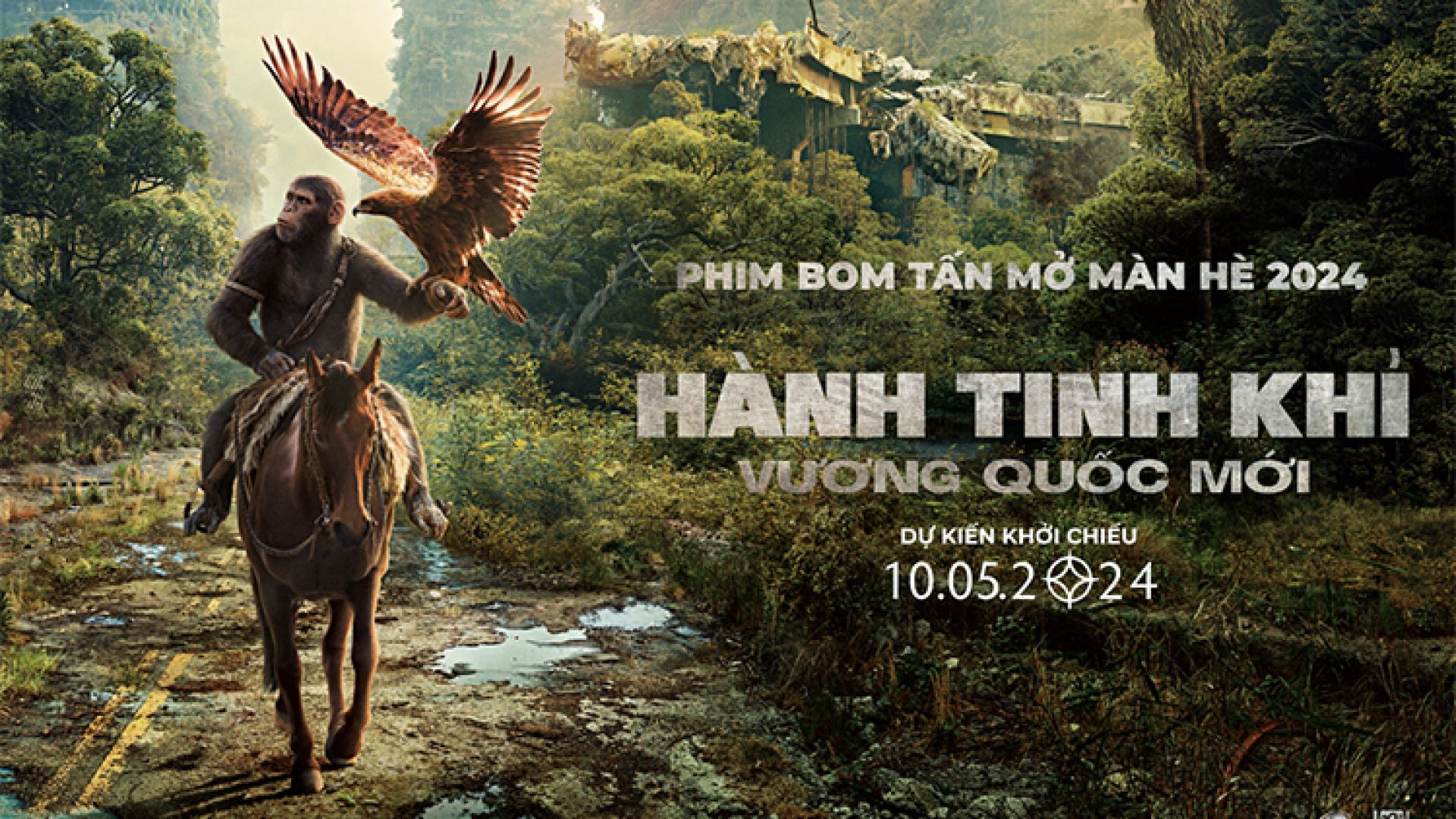 ⁣Hành Tinh Khỉ- Vương Quốc Mới  -  Kingdom of the Planet of the Apes 2024 tập Full Vietsub CAM